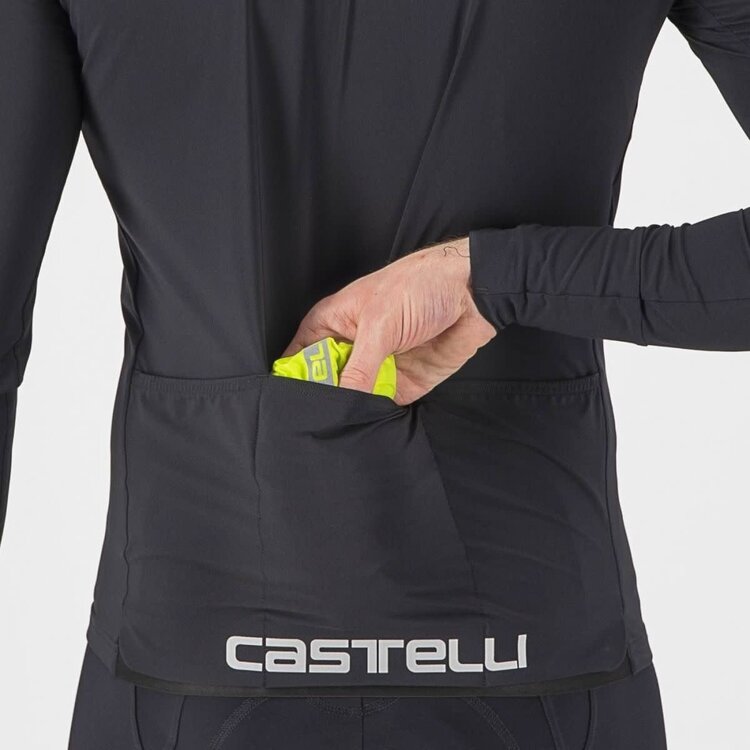 Castelli Castelli Squadra Stretch Jacket, Men's, Neon Yellow,