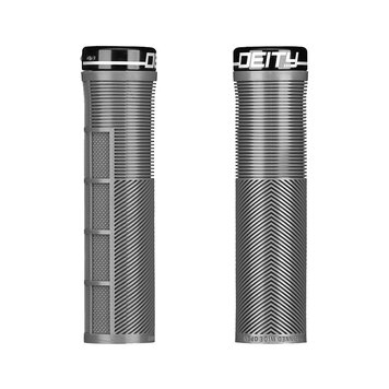 Deity Knuckleduster Grips, 132mm, Stealth Grey, Pair
