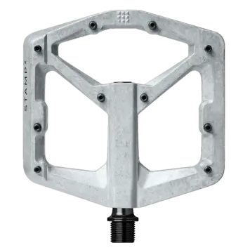 Crankbrothers Stamp 2 Pedals, Raw Silver,