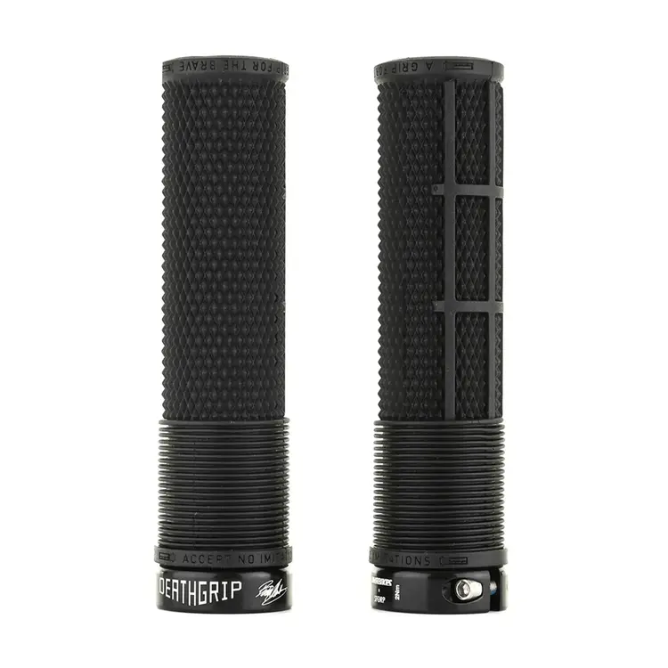 DMR DMR Deathgrip Flangeless Grips, Thin, Black