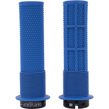 DMR Deathgrip Flanged Grips, Thick, Royal Blue