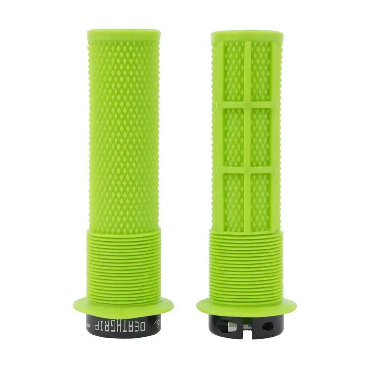DMR DMR Deathgrip Flanged Grips, Thick, Sick Green