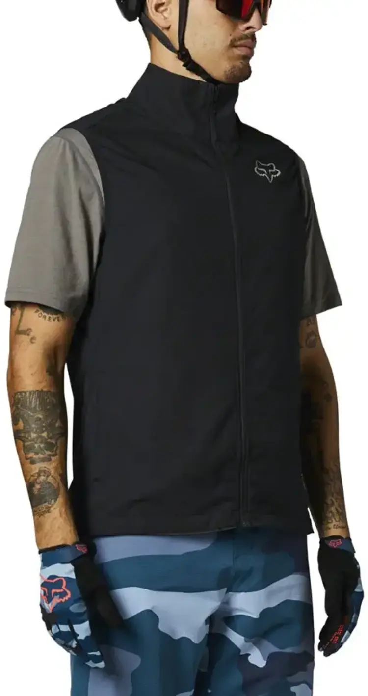 Fox Racing Fox Ranger Wind Vest, Men's, Black