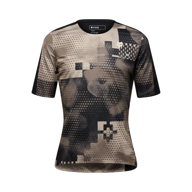 Fox Flexair Ascent Pulse SS Jersey, Men's, Sand
