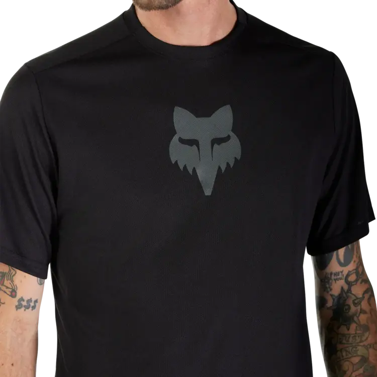 Fox Racing Fox Ranger Fox Head SS Jersey, Black