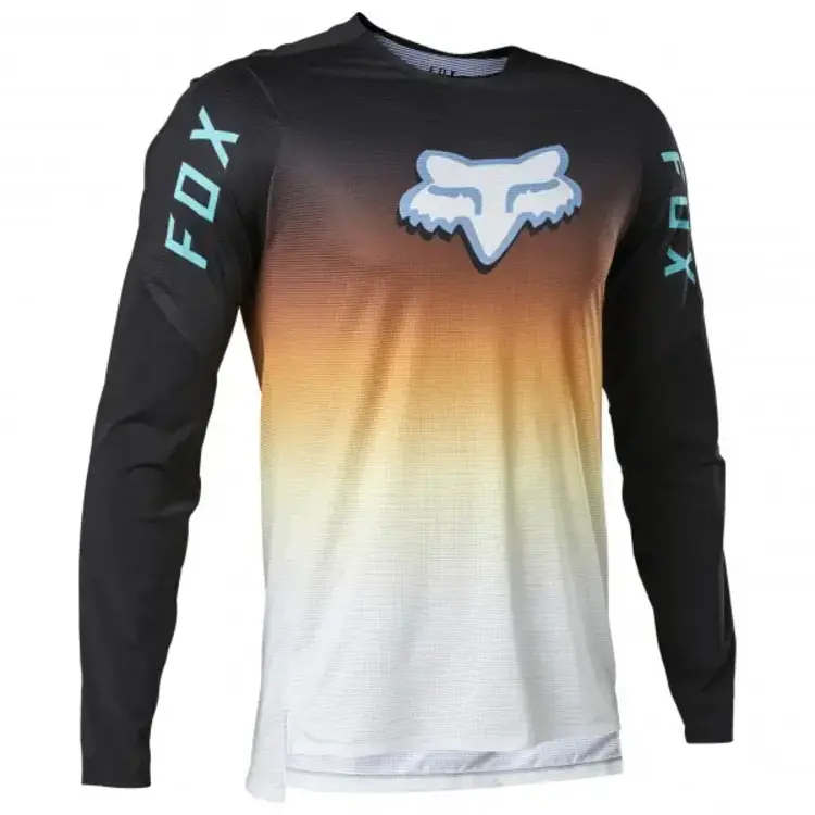 Fox Flexair RS LS Jersey, Men's, Burnt Orange