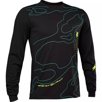 Fox Racing Ranger DriRelease Lunar LS Jersey, Men's,  Black,
