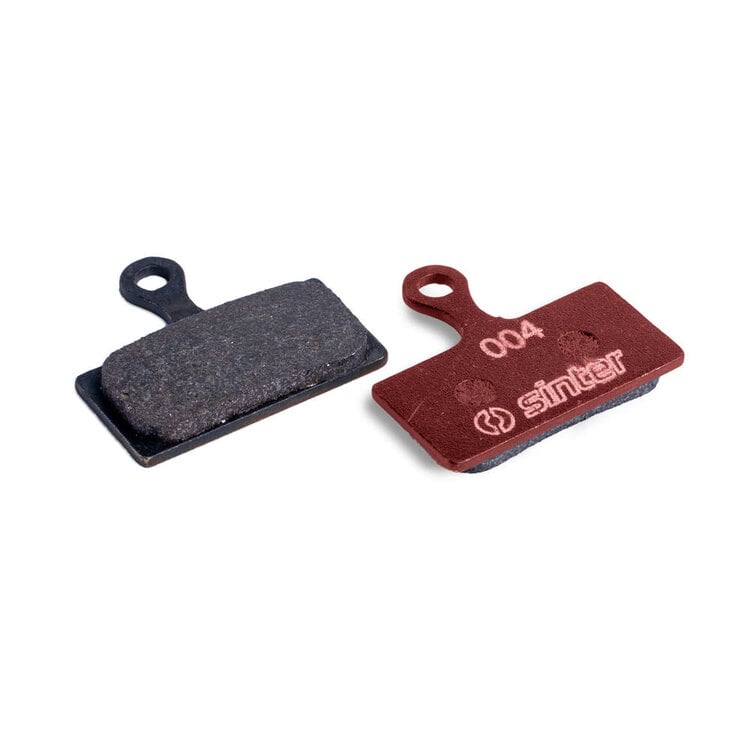 Sinter Sinter Model 004 - Shimano G Type, Red s514 Organic Compound, Pair