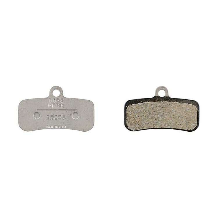 Shimano Shimano BP-D03S-RX D-Type Disc Brake Pads, Resin Pad w/o Fin, Pair