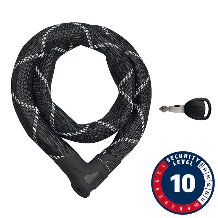 Abus Abus Iven Chain 8210 Chain Lock, Key, 85cm (2.8')