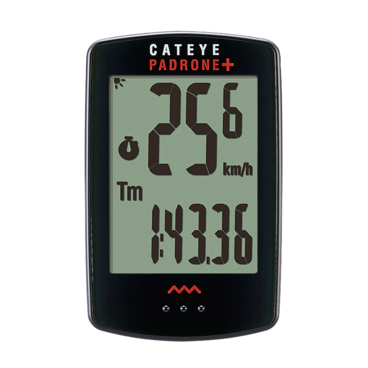 CatEye CatEye Padrone + Cyclocomputer, Black