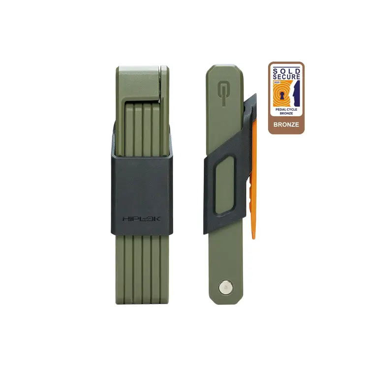 Hiplok Switch 85 Folding Lock, Urban Green