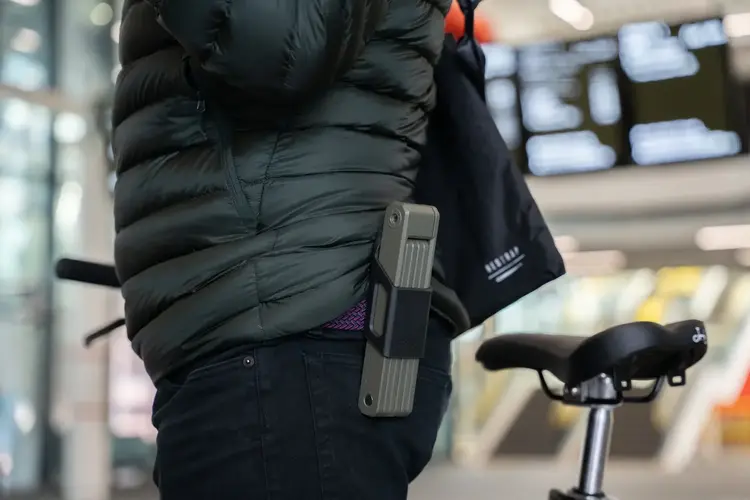 Hiplok Switch 85 Folding Lock, Urban Green