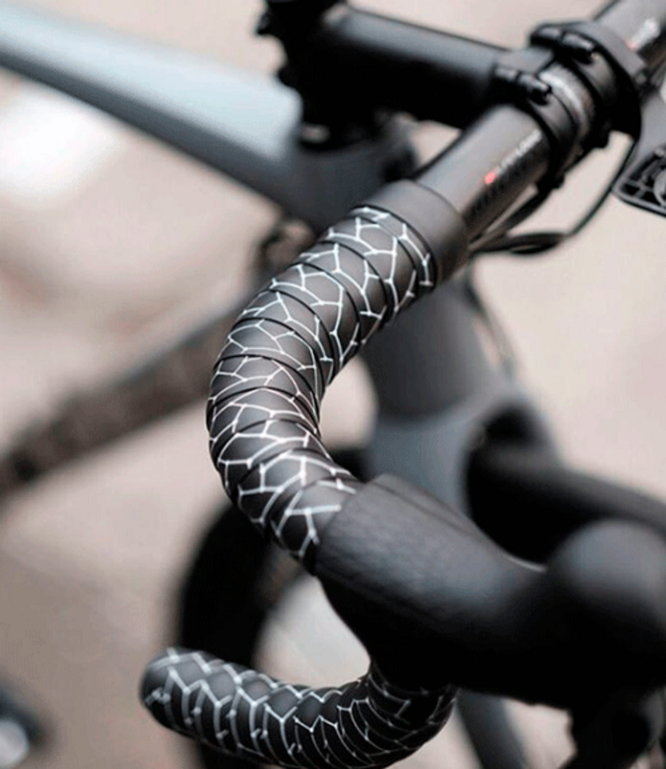 Burgh Cycling Burgh Cycling Silicone Gel Handlebar Tape, Silk White