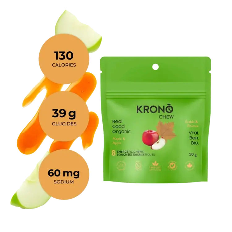 Krono Nutrition Krono Energetic Chews, Maple-Apple