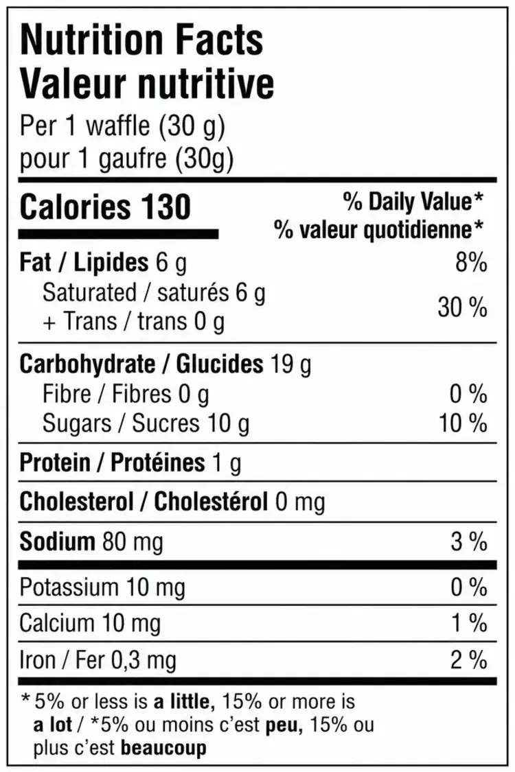 Krono Nutrition Krono Energy Waffle, Maple-Blueberry