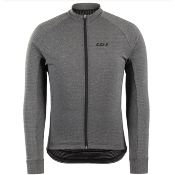 Louis Garneau Thermal Wool Jersey, Men's, Asphalt