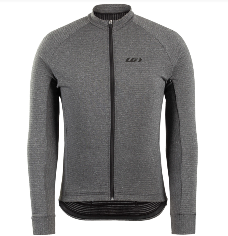 Louis Garneau Louis Garneau Thermal Wool Jersey, Men's, Asphalt