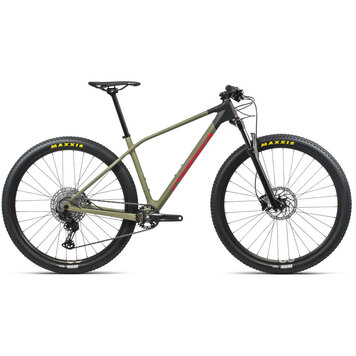 Orbea Alma  M50, Savage Green - Bright Red