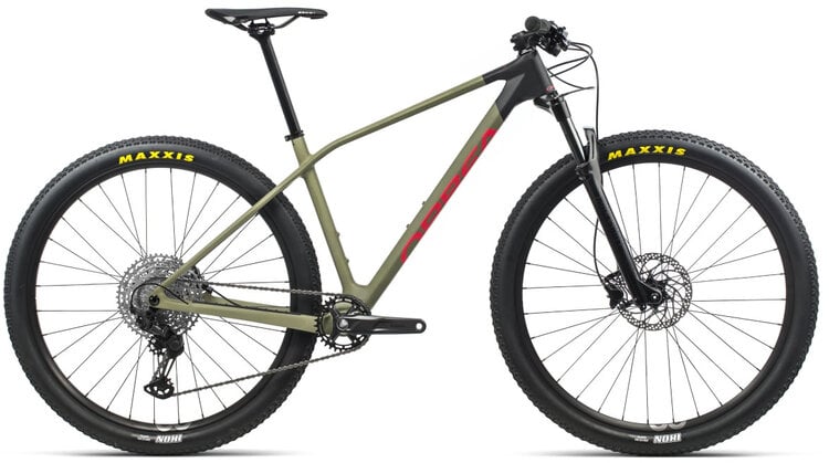 Orbea Orbea Alma  M50, Savage Green - Bright Red