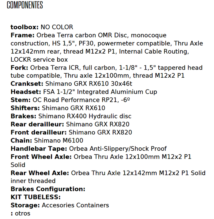 Orbea Orbea Terra M30 Team, Custom - Peach