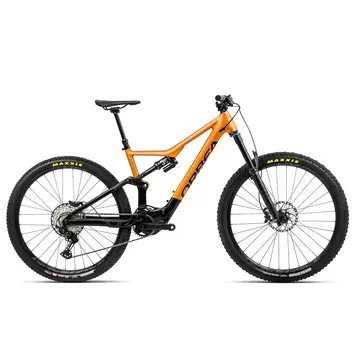 Orbea Rise H15 20mph, Leo Orange - Gloss Black