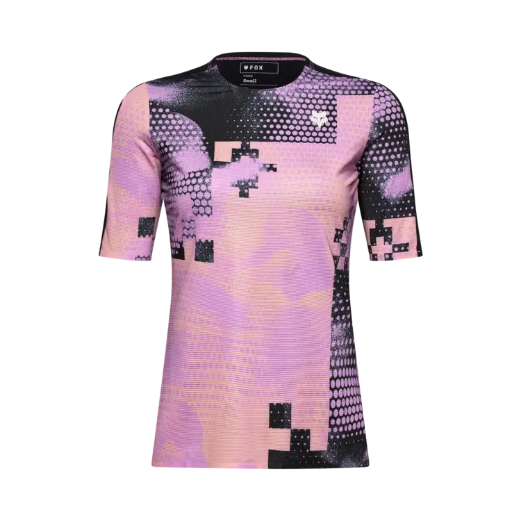 Fox Flexair Ascent Pulse Jersey SS, Women's, Dusty Rose