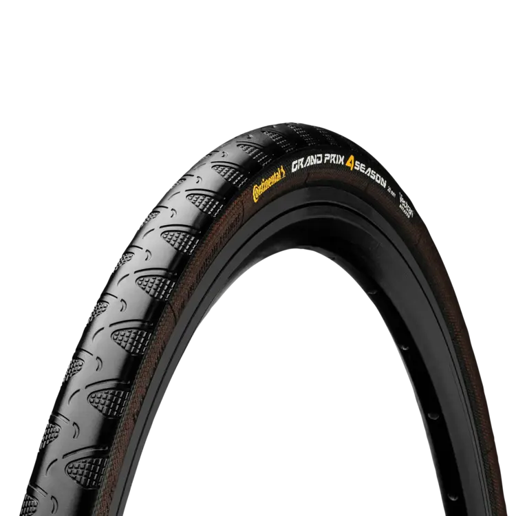 Continental Continental Grand Prix 4-Season Tire, Folding, DuraSkin, Black
