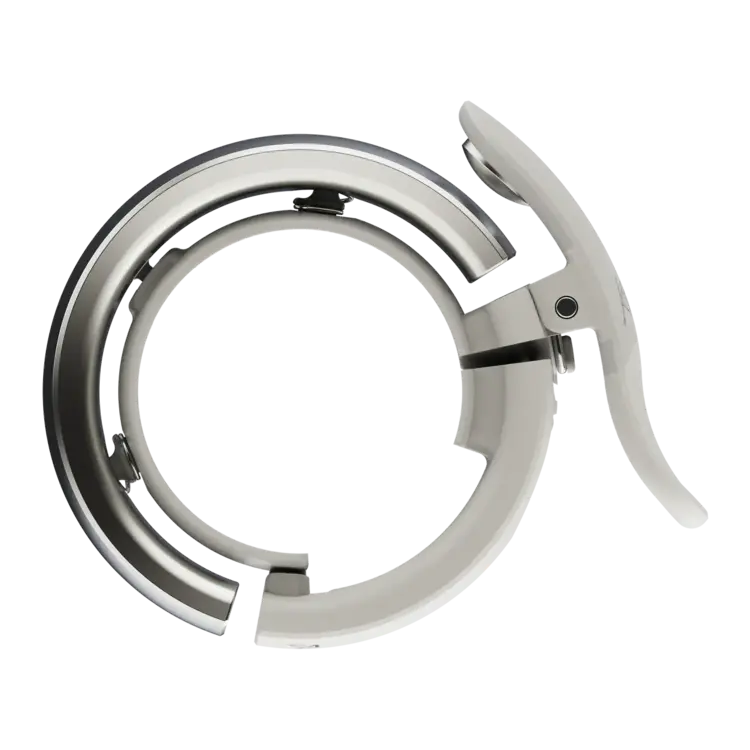 Knog Knog Oi Prima Bike Bell, Primer Grey,