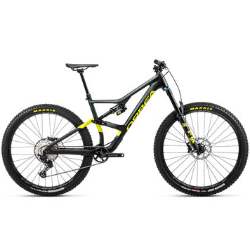 Orbea Occam H20 LT, Dark Green Metallic - Lime Green