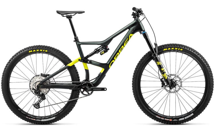 Orbea Orbea Occam H20 LT, Dark Green Metallic - Lime Green