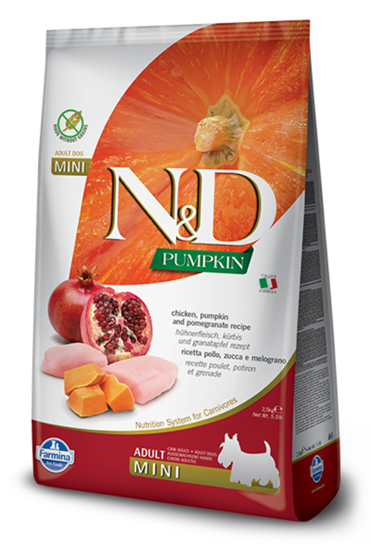 Farmina Farmina - N&D - Adult - MINI - Chicken/Pomegranate 5.5LB