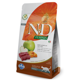 Farmina Farmina - N&D - Adult Cat - Venison, Pumpkin and Apple 3.3lb