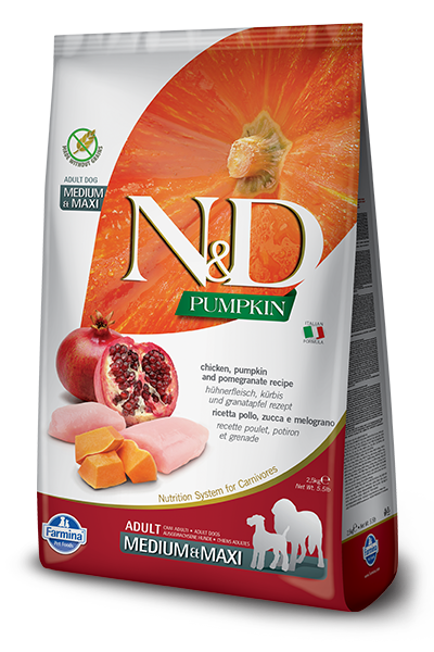 Farmina Farmina - N&D - Adult - MED/MAXI - Chicken/Pomegranate 26.4LB