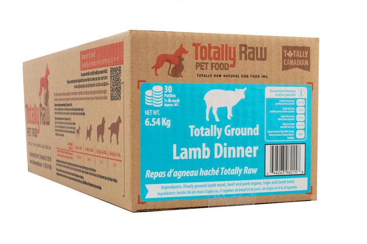 Totally Raw Totally Raw - Ground Lamb 15lbs