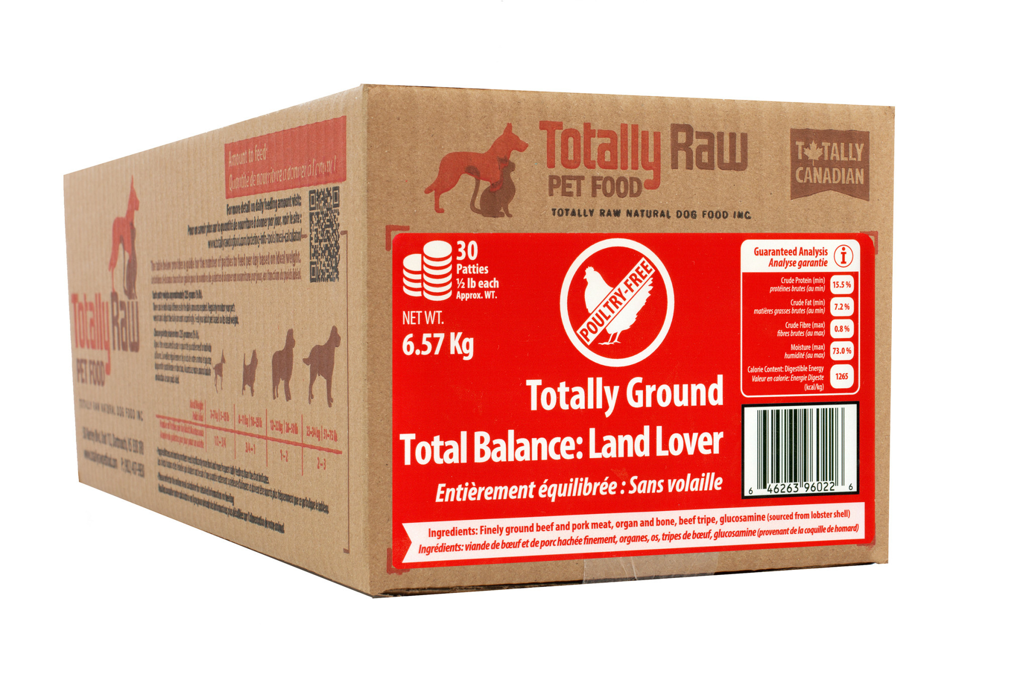 Totally Raw Totally Raw - Land Lover 15LB