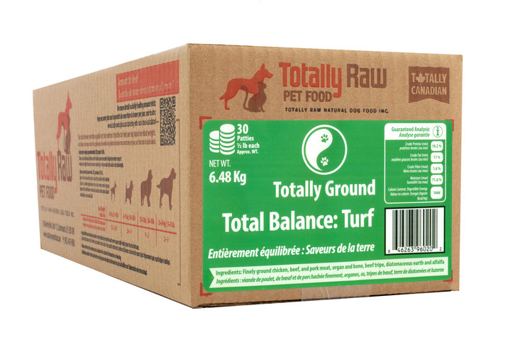 Totally Raw Totally Raw - Turf  Patty 15lb