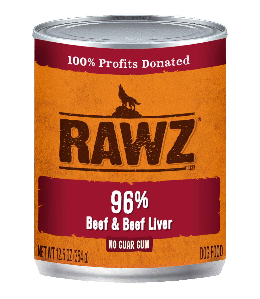 Rawz Rawz - 12.5oz Can - Beef and Beef Liver