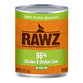 Rawz Rawz - 12.5oz Can - Chicken/Chicken Liver
