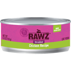 Rawz Rawz - Cat - 5.5oz Can - Chicken - Shredded