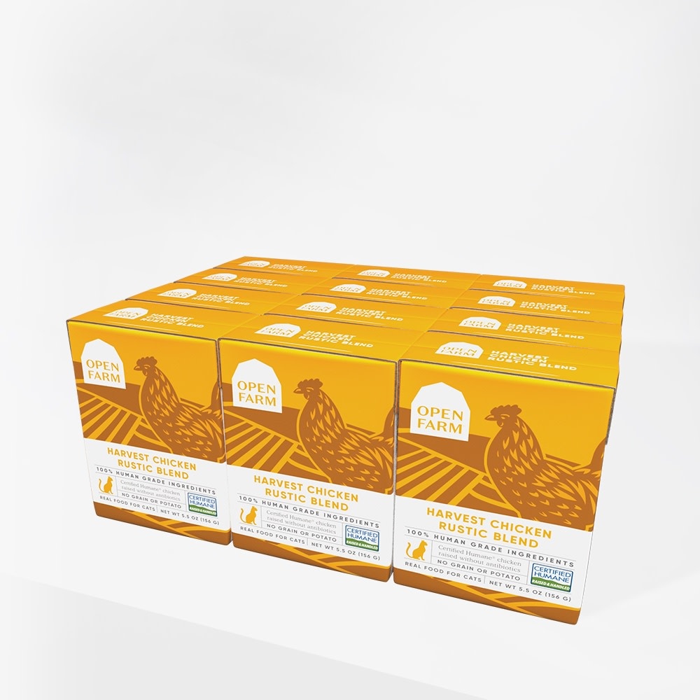 Open Farm Open Farm - CAT - CAN - Chicken Rustic Blend - 5.5oz - CASE (12pc)