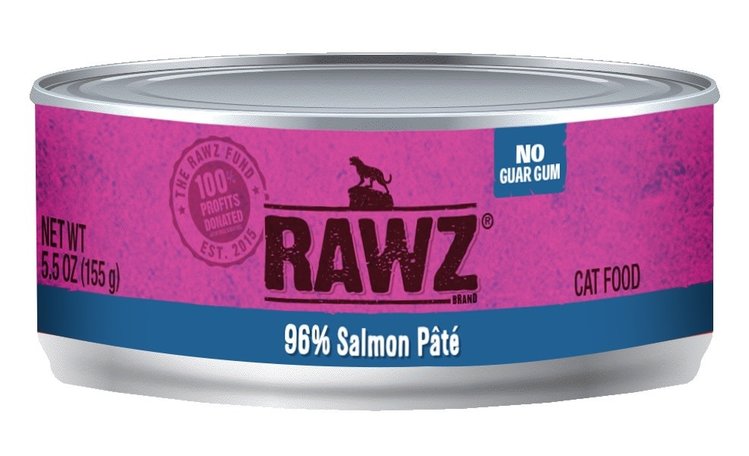 Rawz Rawz - Cat - 5.5oz Can - Salmon