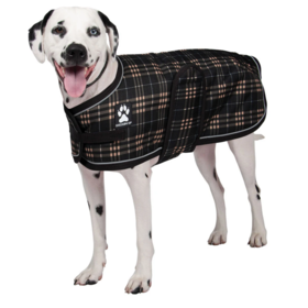ShedrowK9 Shedrow - Glacier Brown Plaid Coat