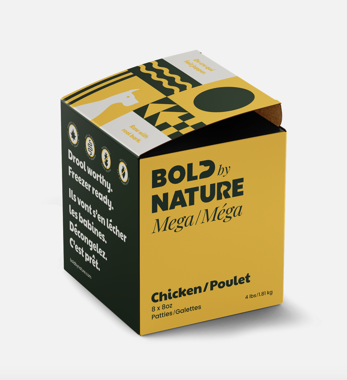 Bold by Nature Bold by Nature - Mega - Chicken - 4lb Box