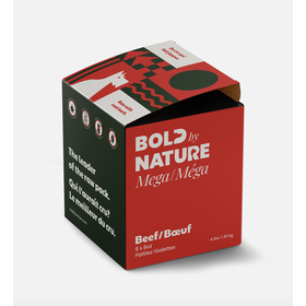 Bold by Nature Bold by Nature - Mega - Beef - 4lb Box