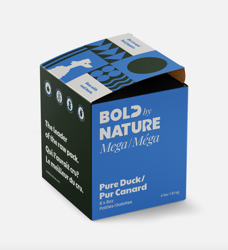 Bold by Nature Bold by Nature - Mega - Pure Duck - 4lb Box