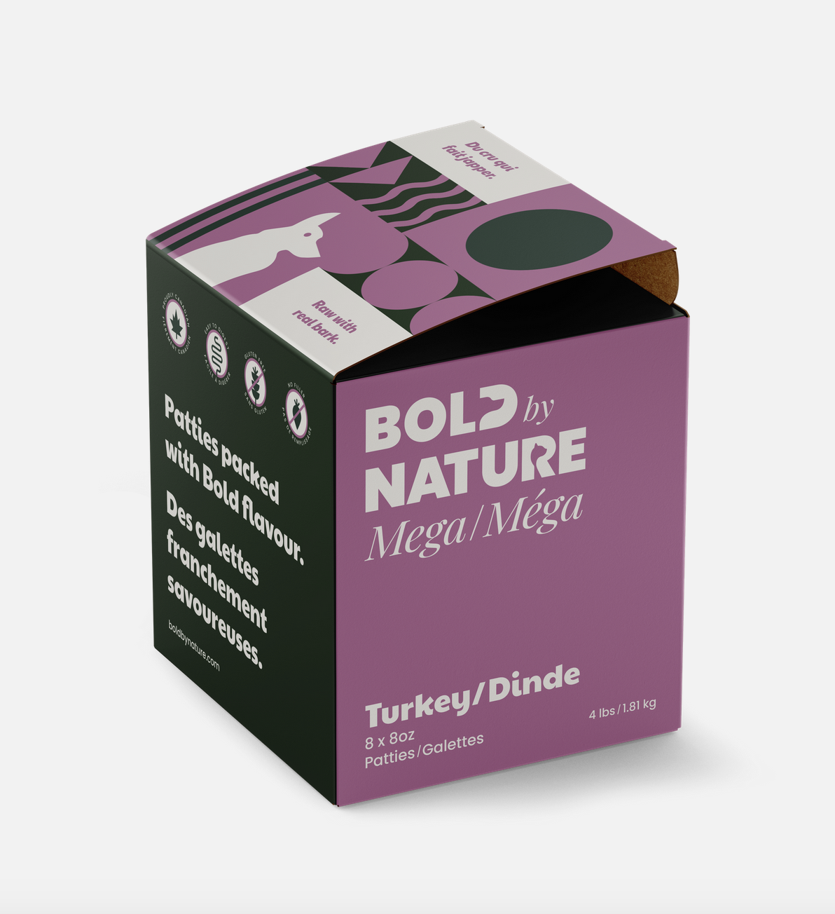Bold by Nature Bold by Nature - Mega - Turkey - 4lb Box
