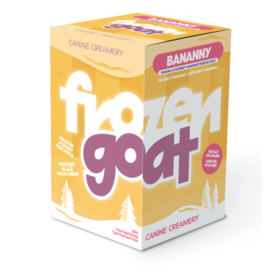 Canine Creamery Frozen Goat - Bananny
