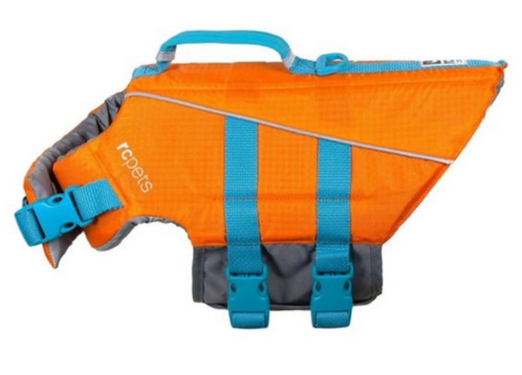 RC's Tidal Life Vest - Orange/Teal