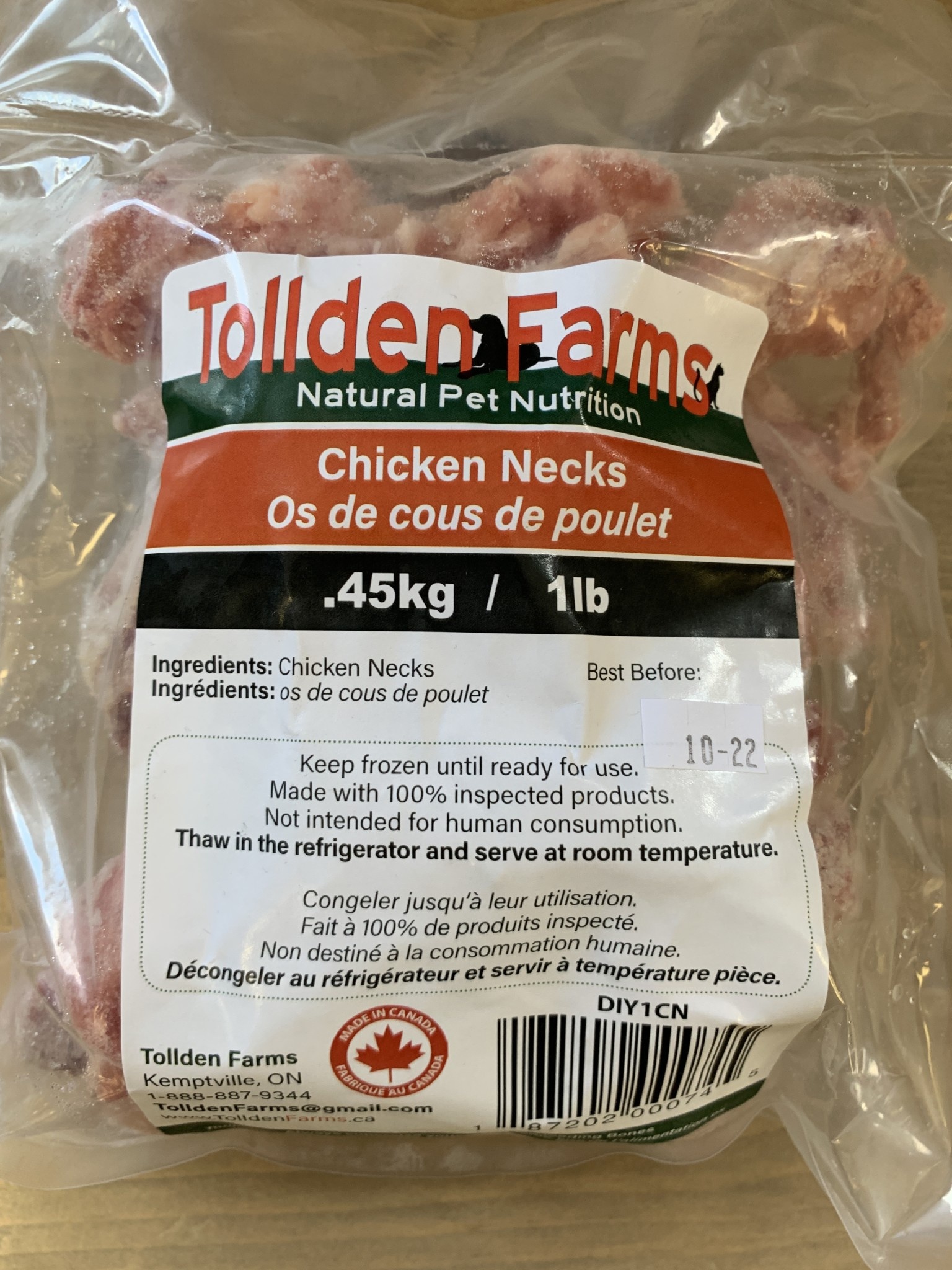 Tollden Tollden Farms - Chicken Necks